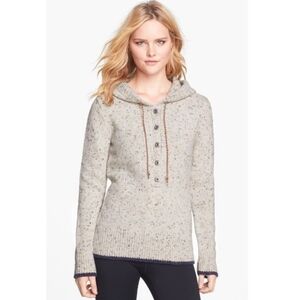 Patagonia Ranchito Hoodie Button Up Wool Sweater